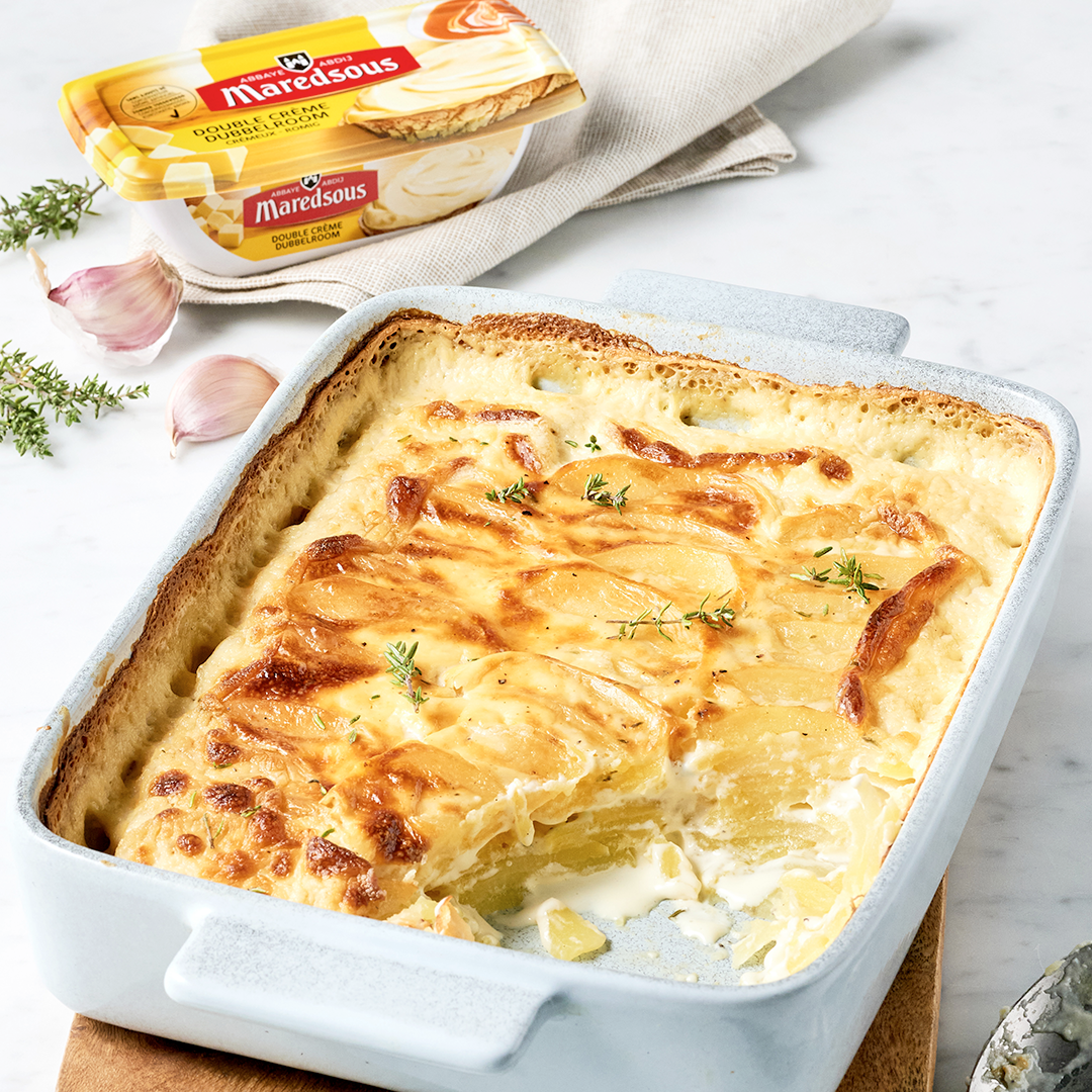 Gratin dauphinois au Maredsous® Double Crème