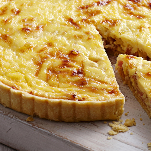 Cet été, on revisite la recette de la quiche lorraine !